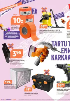 K-Rauta-mainoslehti voimassa 18.03.2026 alkaen | Sivu: 4 | Tuotteet: Akku, Voi, Kaapeli, Työkalupakki