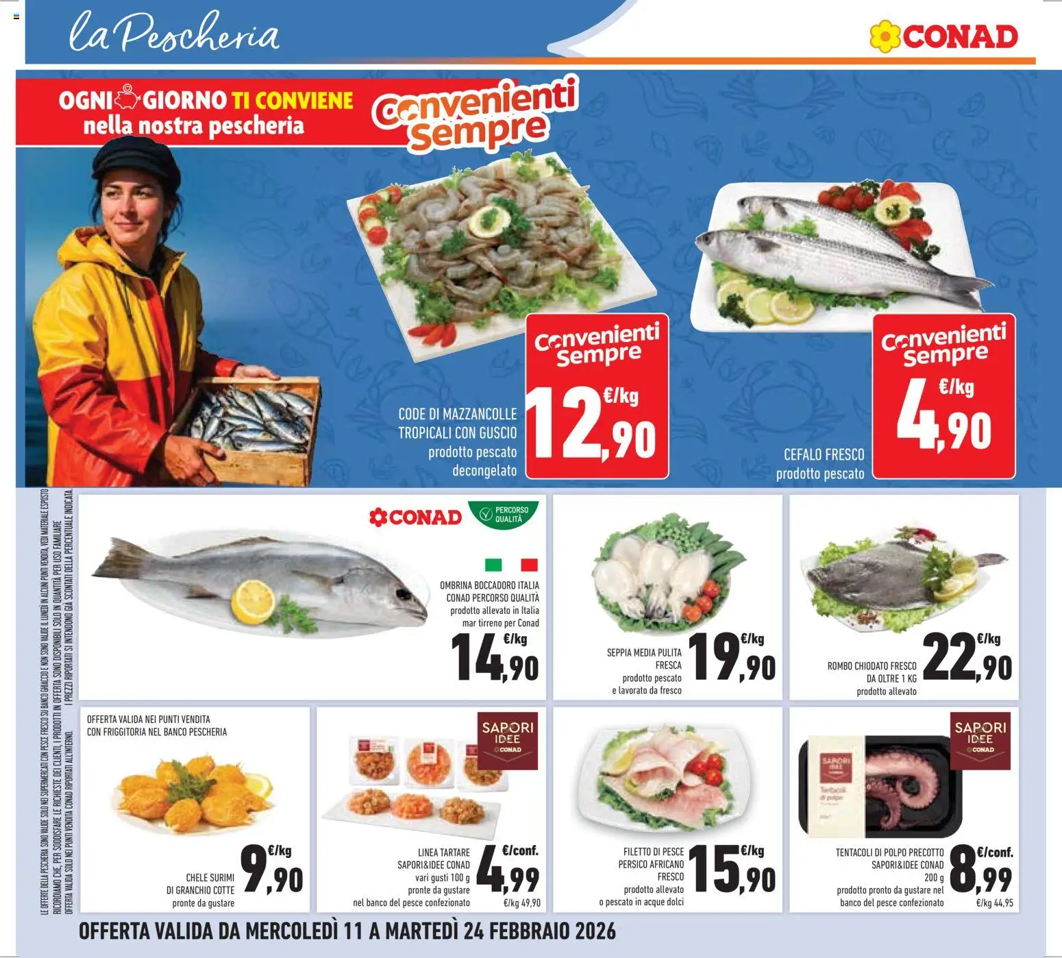 Volantino Conad del 11.02.2026 | Pagina: 18