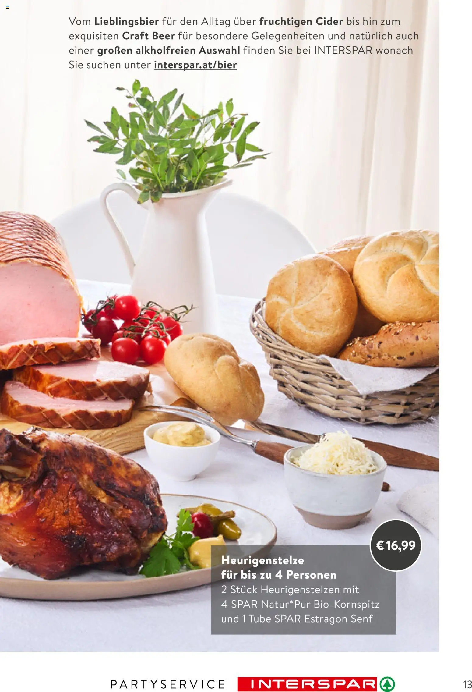 Interspar Party Service gültig ab 26.01.2026 | Seite: 13