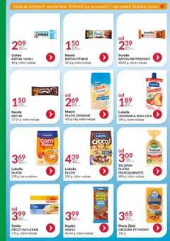 Pogląd oferty "Eurocash Gazetka - Katalog Artykułów Spożywczych" - ważna od 19.10.2025 | Strona: 28 | Produkty: Płatki owsiane, Czekolada mleczna, Brownie, Płatki