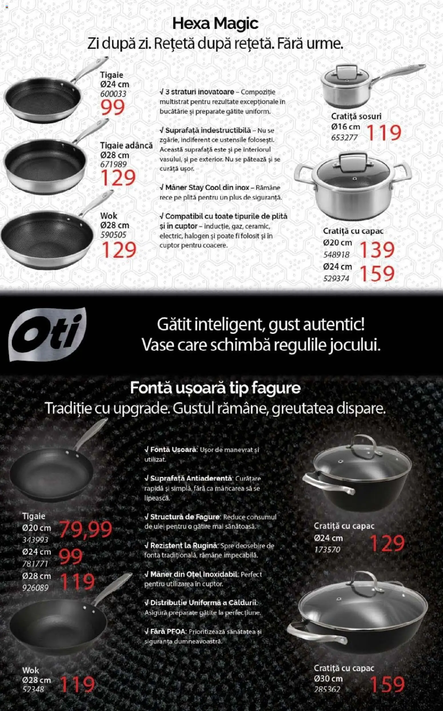 Noul catalog Selgros – valabil de la 14.11.2025 | Pagină: 8 | Produse: Plită, Cratiță, Mâner, Bucătărie