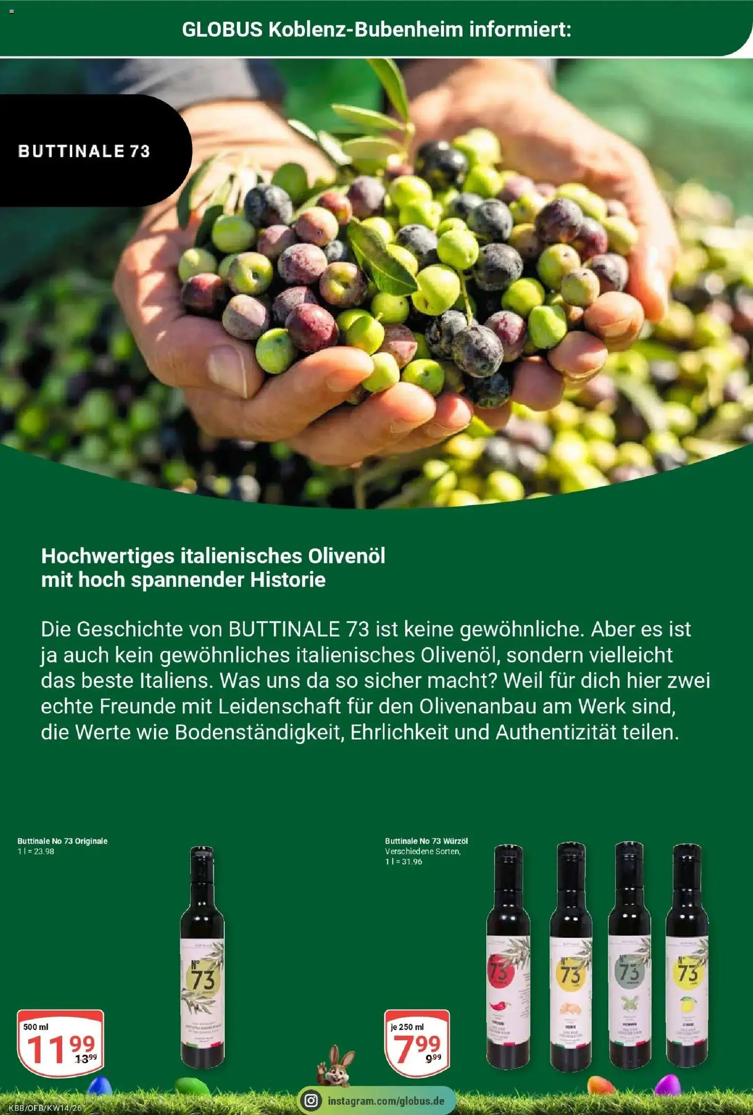 Globus prospekt Koblenz-Bubenheim	 – gültig ab 30.03.2026 | Seite: 19 | Produkte: Olivenol