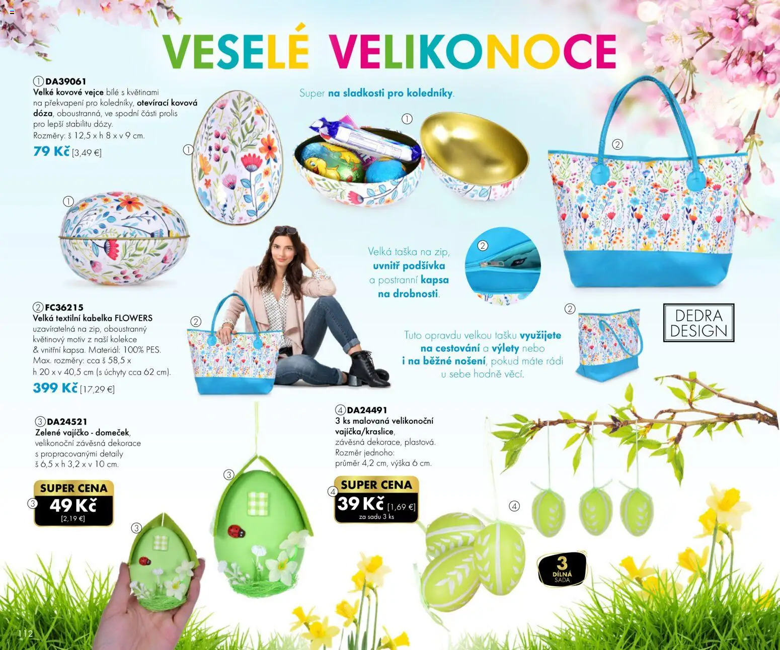 Nové Dedra akcie – leták je platný od 01.02.2026 | Strana: 12 | Produkty: Kabelka, Taška