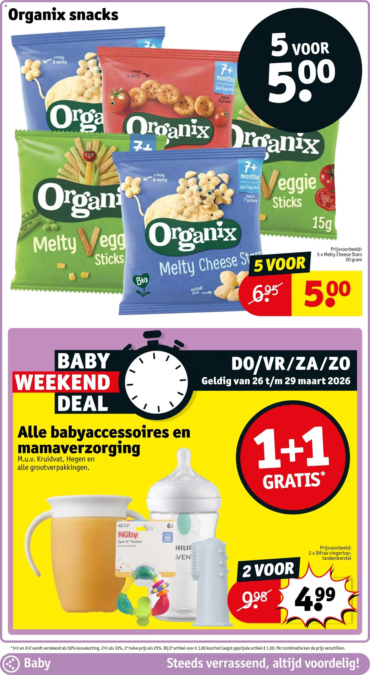 {H1} | Pagina: 35 | Producten: Snacks, Tandenborstel, Kan