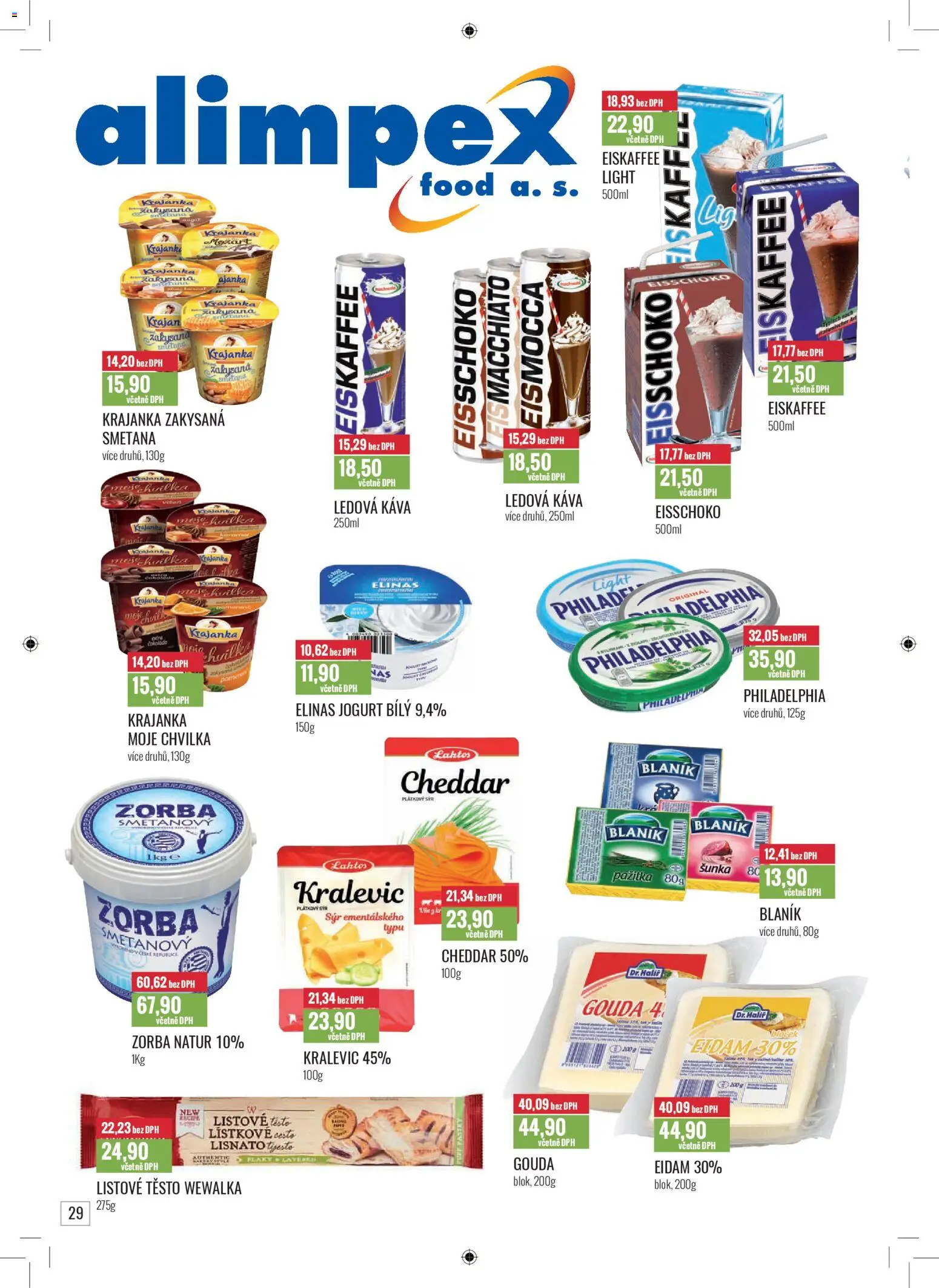 Ratio leták od 01.12.2025 | Strana: 30 | Produkty: Sýr, Káva, Plátkový sýr, Těsto