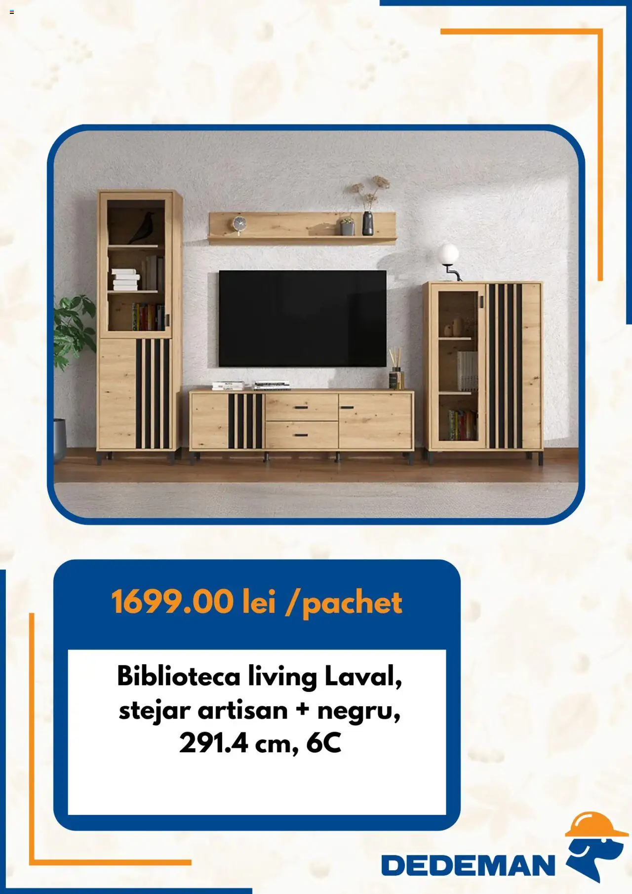 Noul catalog Dedeman – valabil de la 01.10.2025 | Pagină: 4 | Produse: Bibliotecă