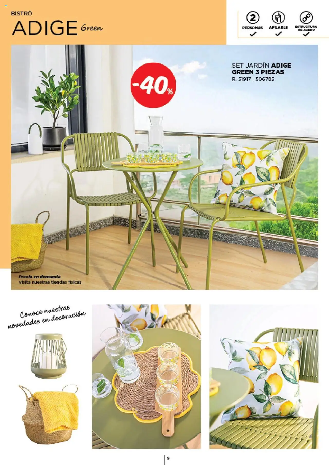 Espaço Casa - Catálogo AireLibre 2025 │ válido de 12.05.2025 | Página: 9