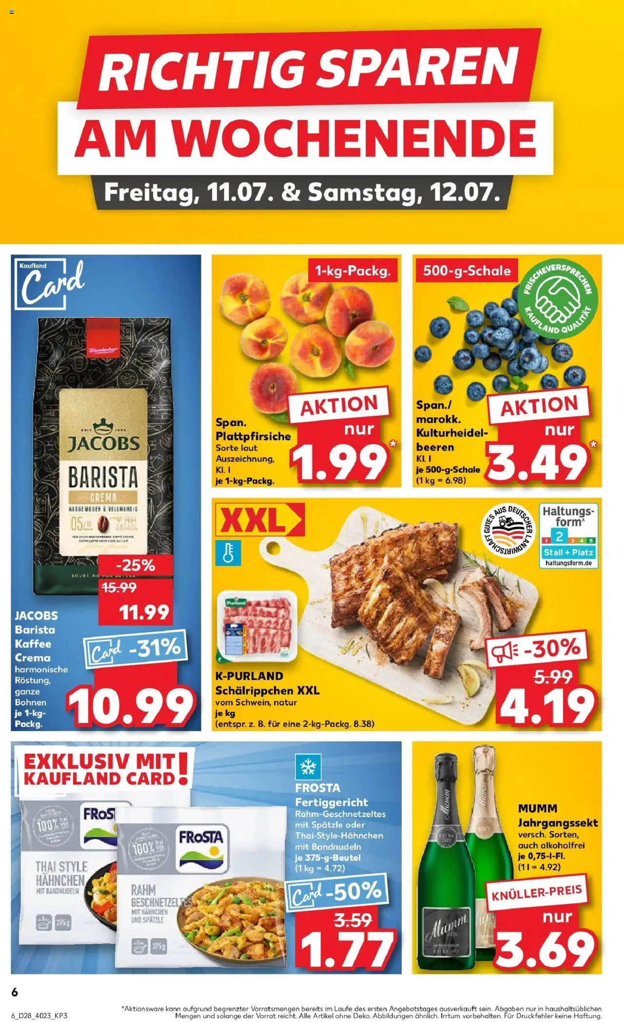 Kaufland prospekt Staßfurt	 - gültig ab dem 13.07.2025 | Seite: 21 | Produkte: Hahnchen, Kaffee, Frosta