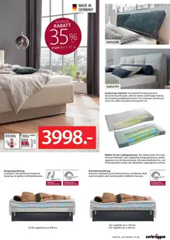Zurbrüggen Ruf Betten Spezial ab 17.04.2026 gültig | Seite: 3 | Produkte: Bett, Polsterbett