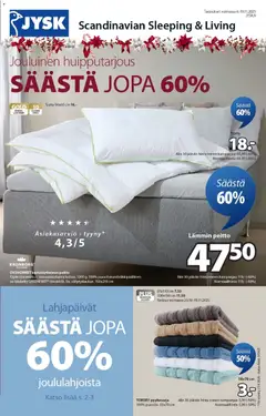 JYSK-mainoslehti voimassa 06.11.2025 alkaen