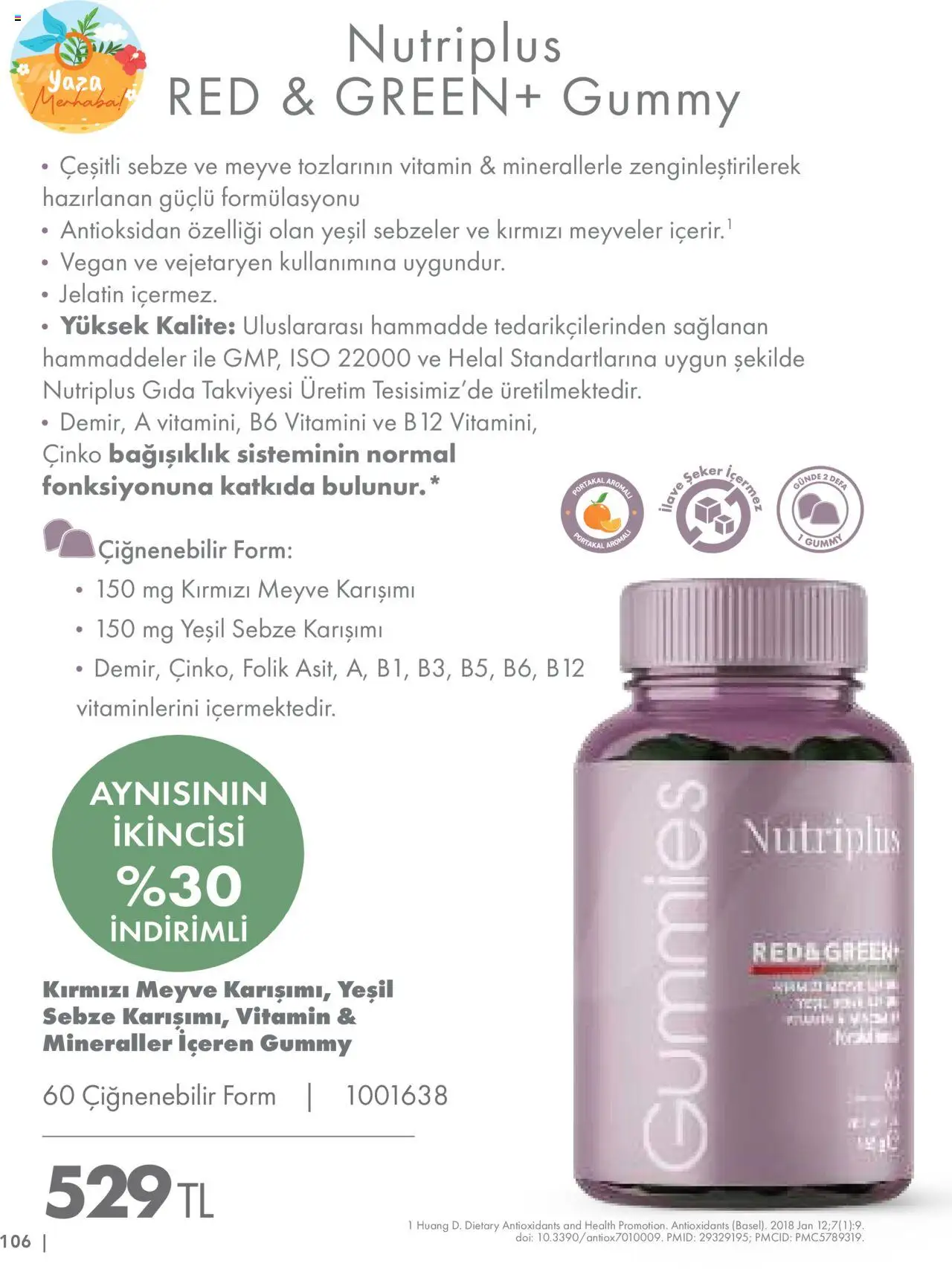 Farmasi Katalog - 01.06.2025 tarihinden itibaren geçerlidir | Sayfa: 106 | Ürünler: Portakal, Şeker, Sebze, Sebzeler