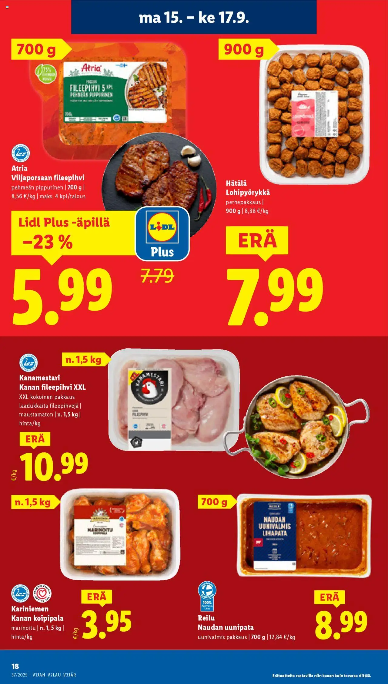 Lidl tarjoukset - Rovaniemi – voimassa 11.09.2025 alkaen | Sivu: 22