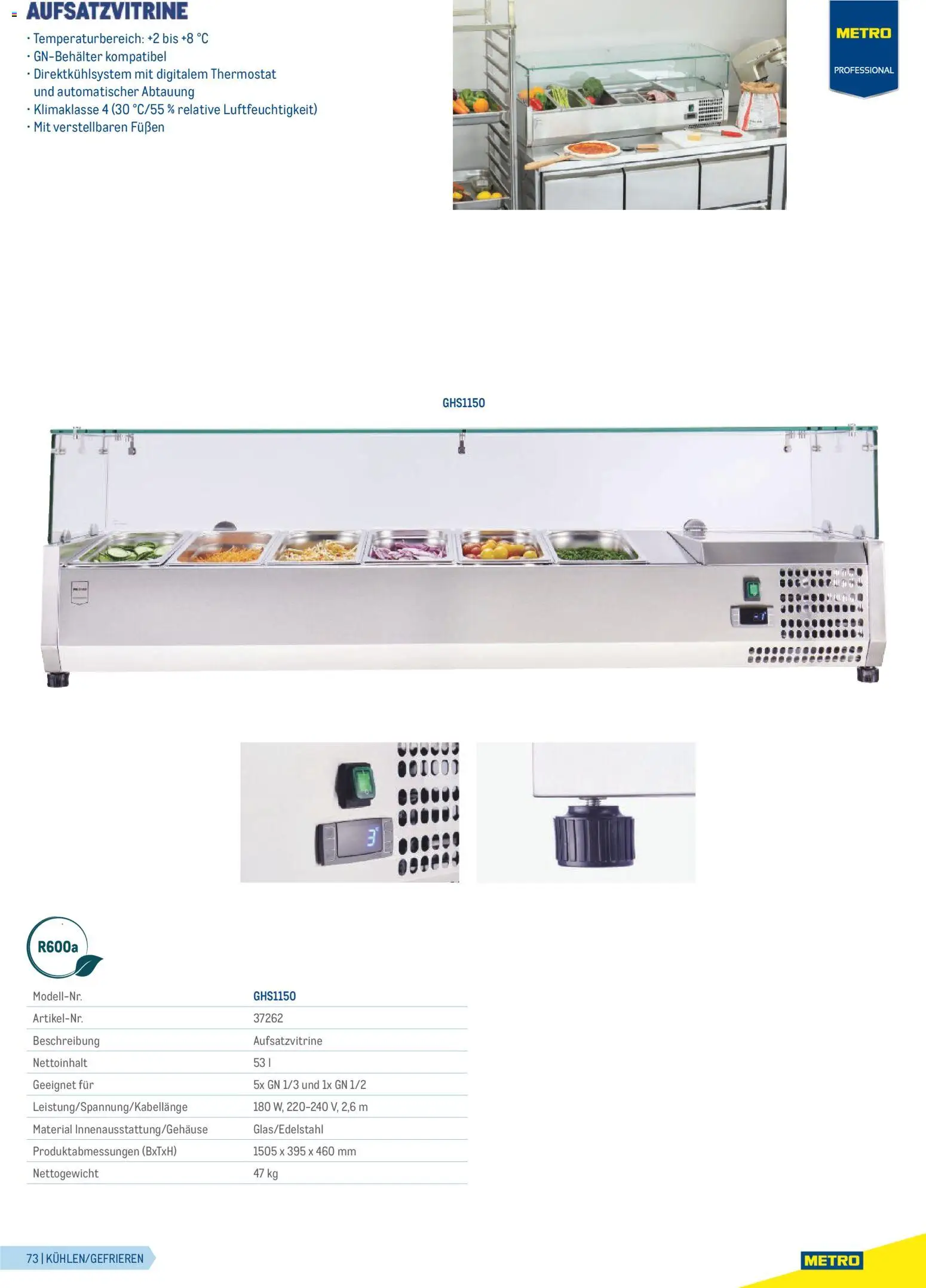 Metro Gastrogeräte gültig ab 23.02.2026 | Seite: 73