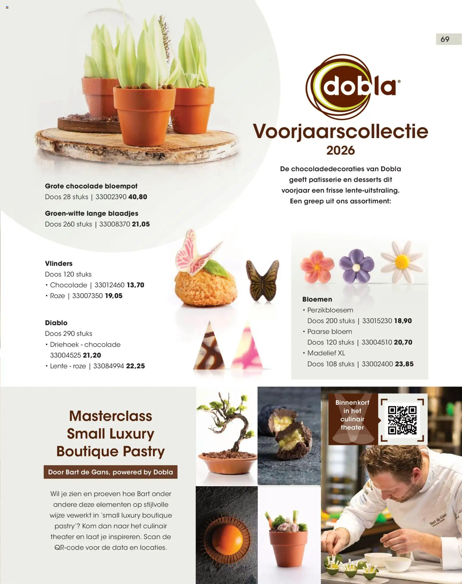 {H1} | Pagina: 69 | Producten: Chocolade, Kom, Bloemen