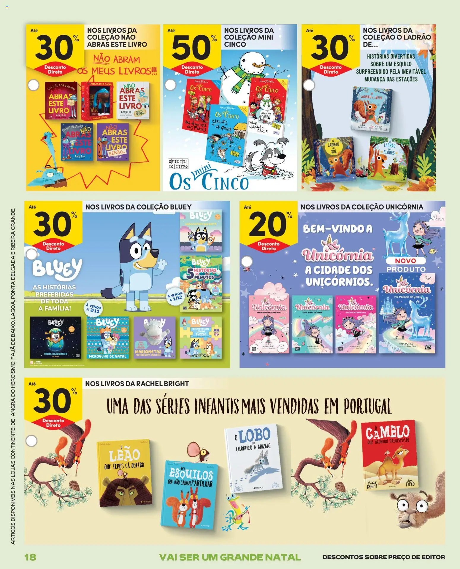 Continente - Açores: Brinquedos │ válido de 11.12.2025 | Página: 18 | Produtos: Flores, Caixa