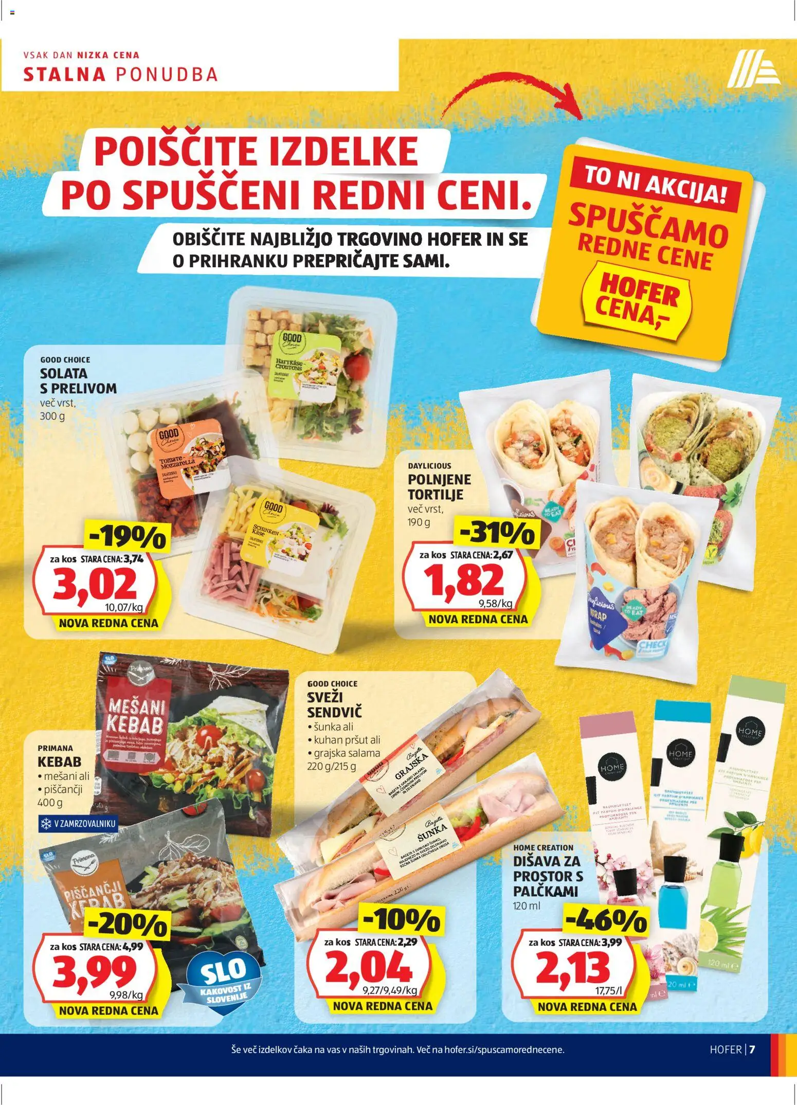 Novi Hofer katalog ponudbe – veljaven od 04.12.2025 | Stran: 7