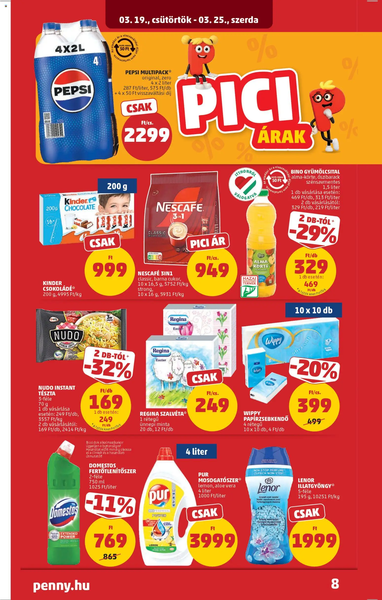 PENNY Akciós Újság 2026.03.19.-tól/töl - fantasztikus ajánlatokat! 🛍️ | Magyarország