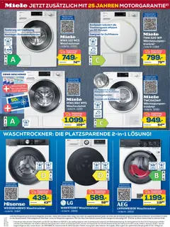 Euronics Prospekt Berlet ab 26.03.2026 gültig | Seite: 4 | Produkte: Hisense, Trockner, Waschmittel, Waschtrockner