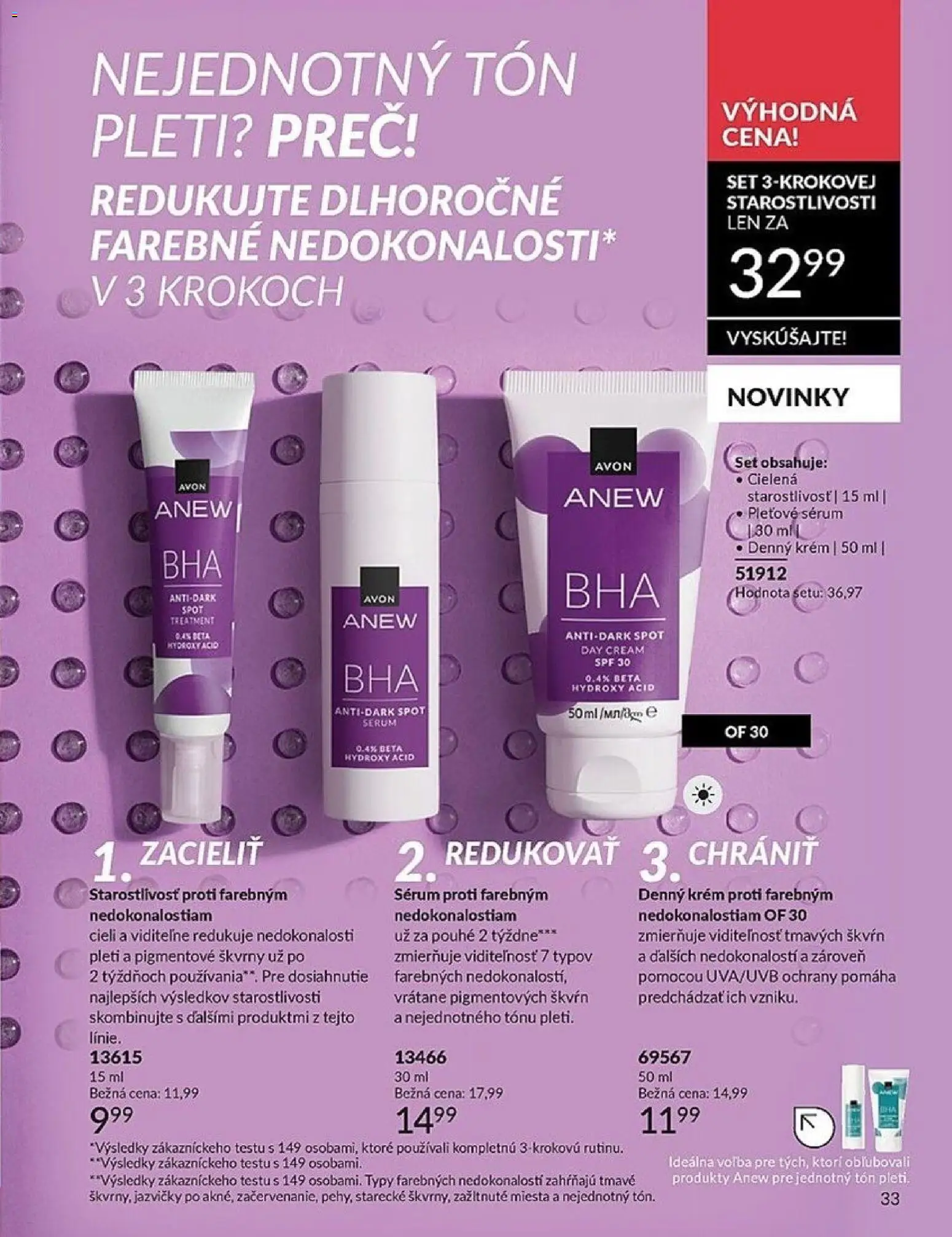 Nové Avon akcie – leták je platný od 01.03.2026 | Strana: 33 | Produkty: Krém