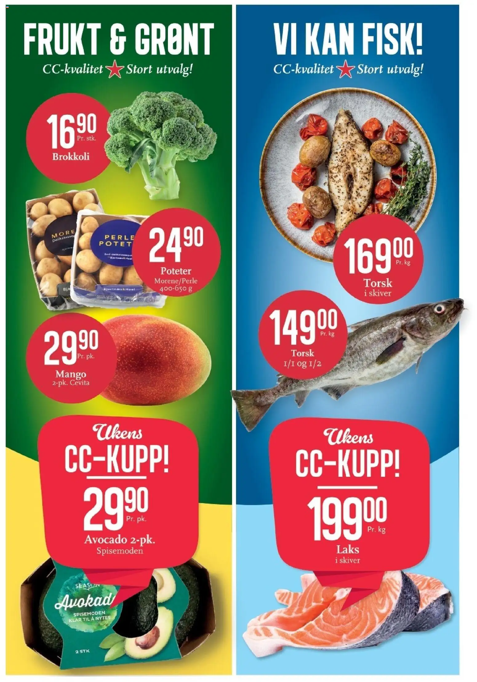 {H1} | Side: 4 | Produkter: Prosop de baie, Fisk, Poteter, Combină frigorifică