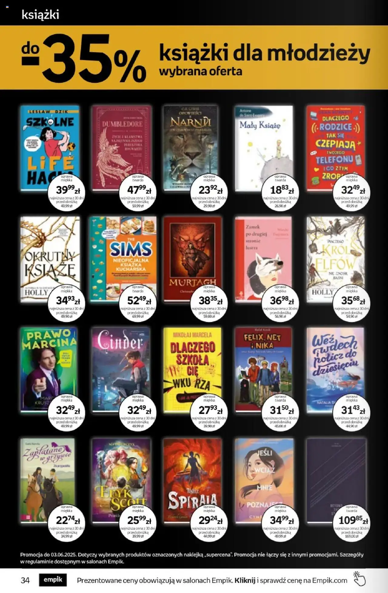 Empik promocje od 21.05.2025 | Strona: 34 | Produkty: Książki