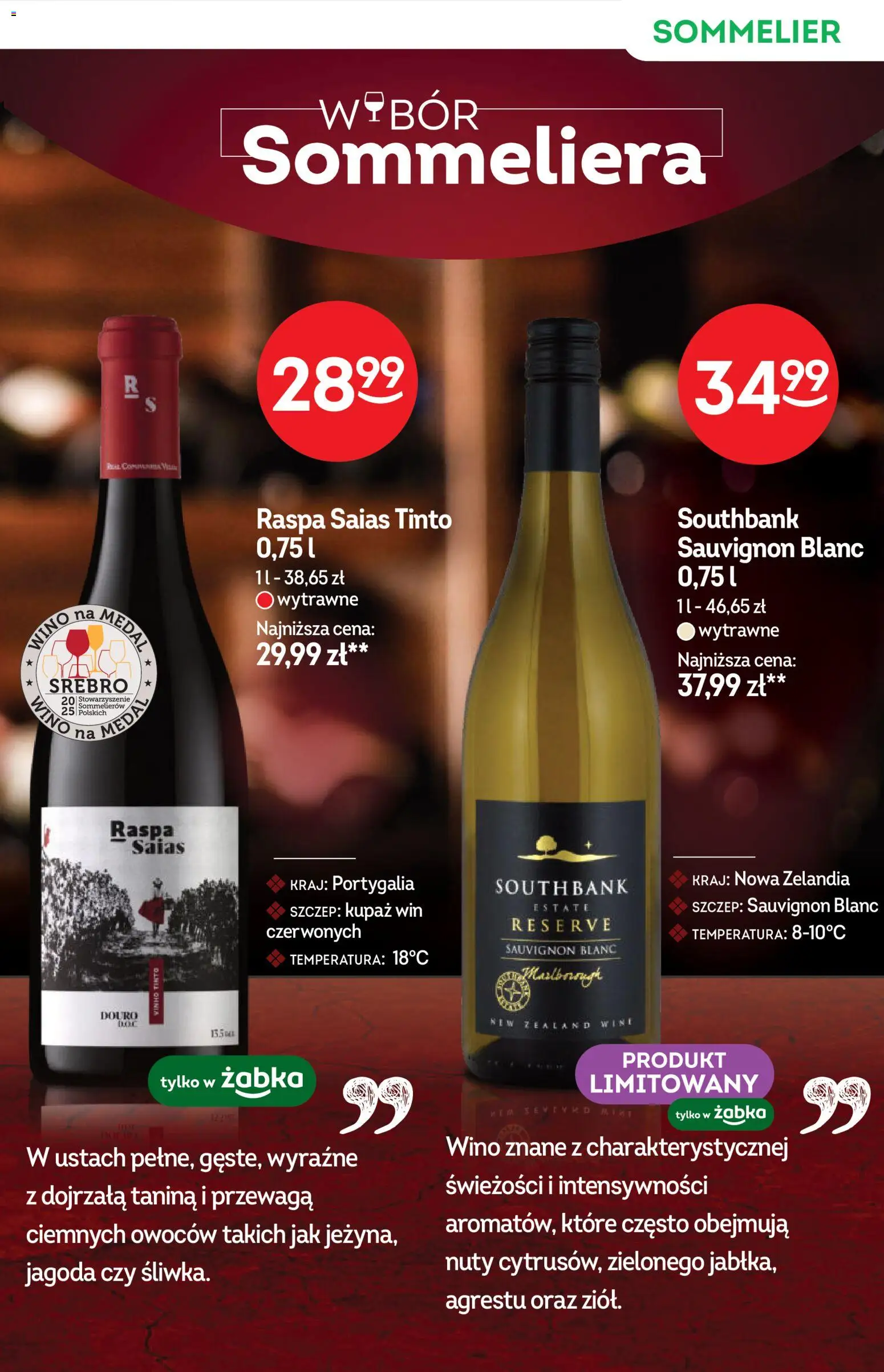 Żabka Gazetka - Katalog win od 18.02.2026 | Strona: 9 | Produkty: Wino
