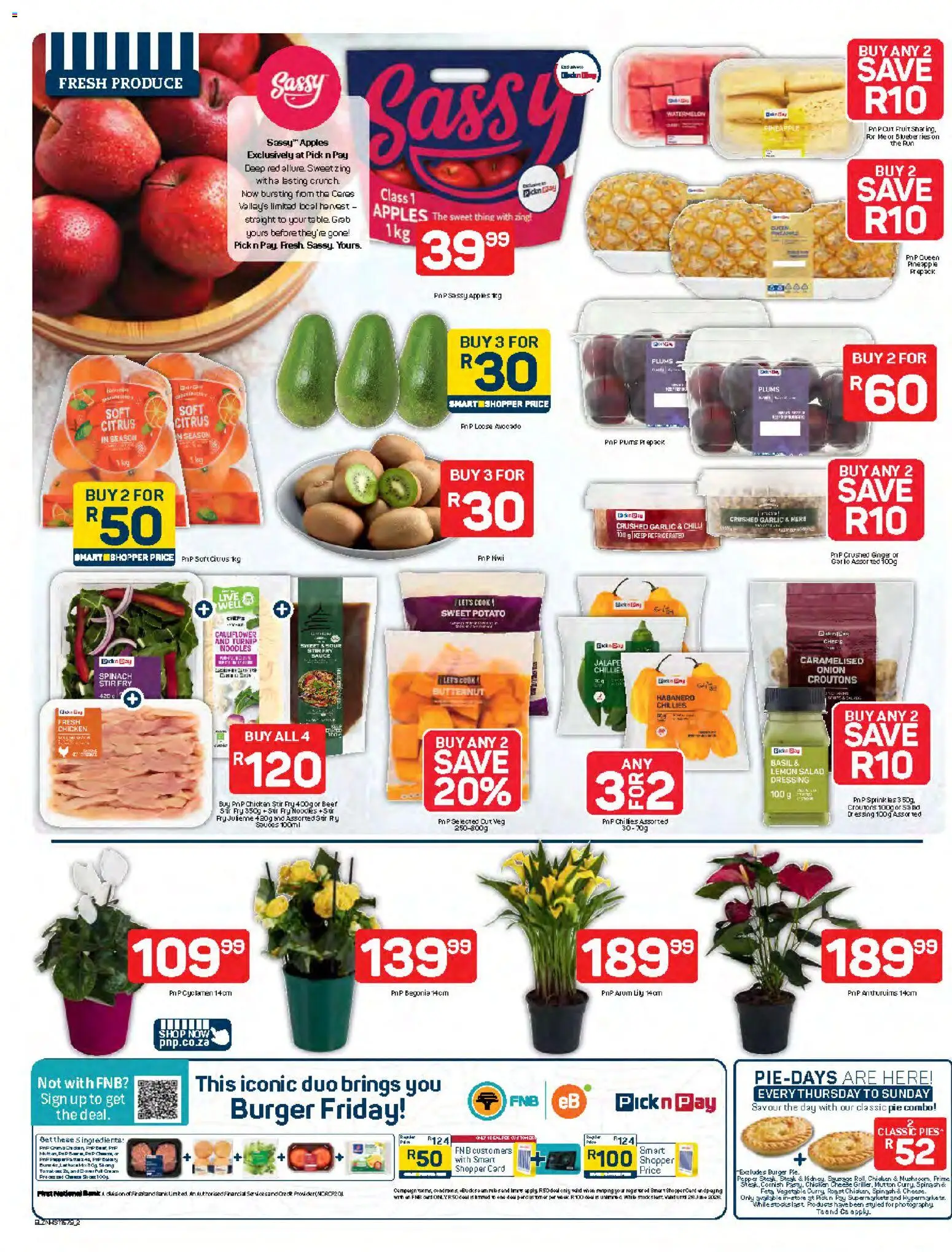 New Pick n Pay catalogue – valid from 16.03.2026 | Page: 2 | Products: Sauces, Chicken, Dressing, Salad