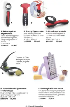 Anteprima del volantino Volantino Tupperware	 valido a partire dal 01.11.2025 | Pagina: 15 | Prodotti: Paletta, Gelato, Grattugiare