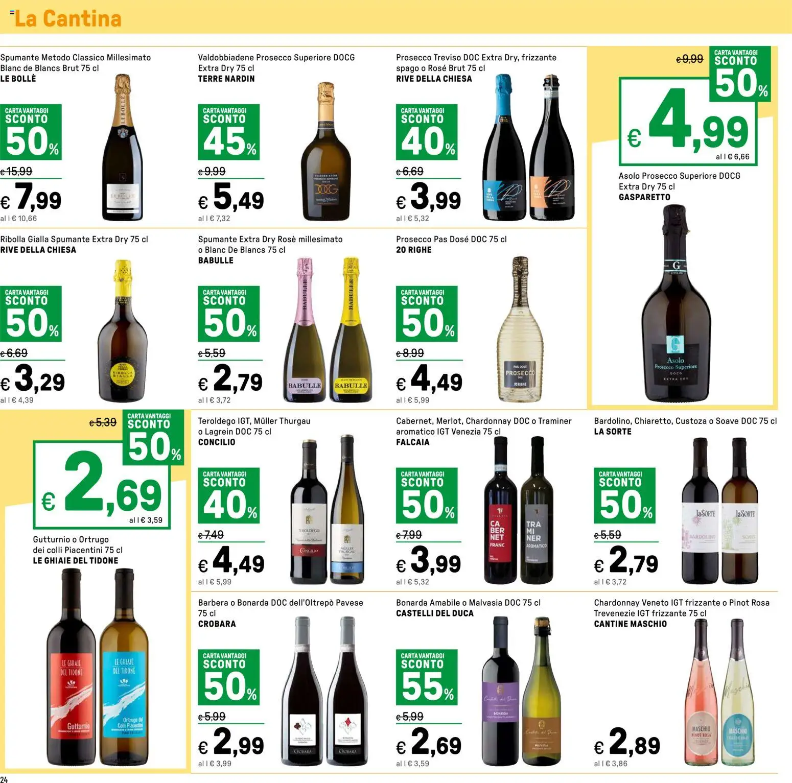 Volantino Iper del 16.04.2026 | Pagina: 24 | Prodotti: Prosecco, Spumante