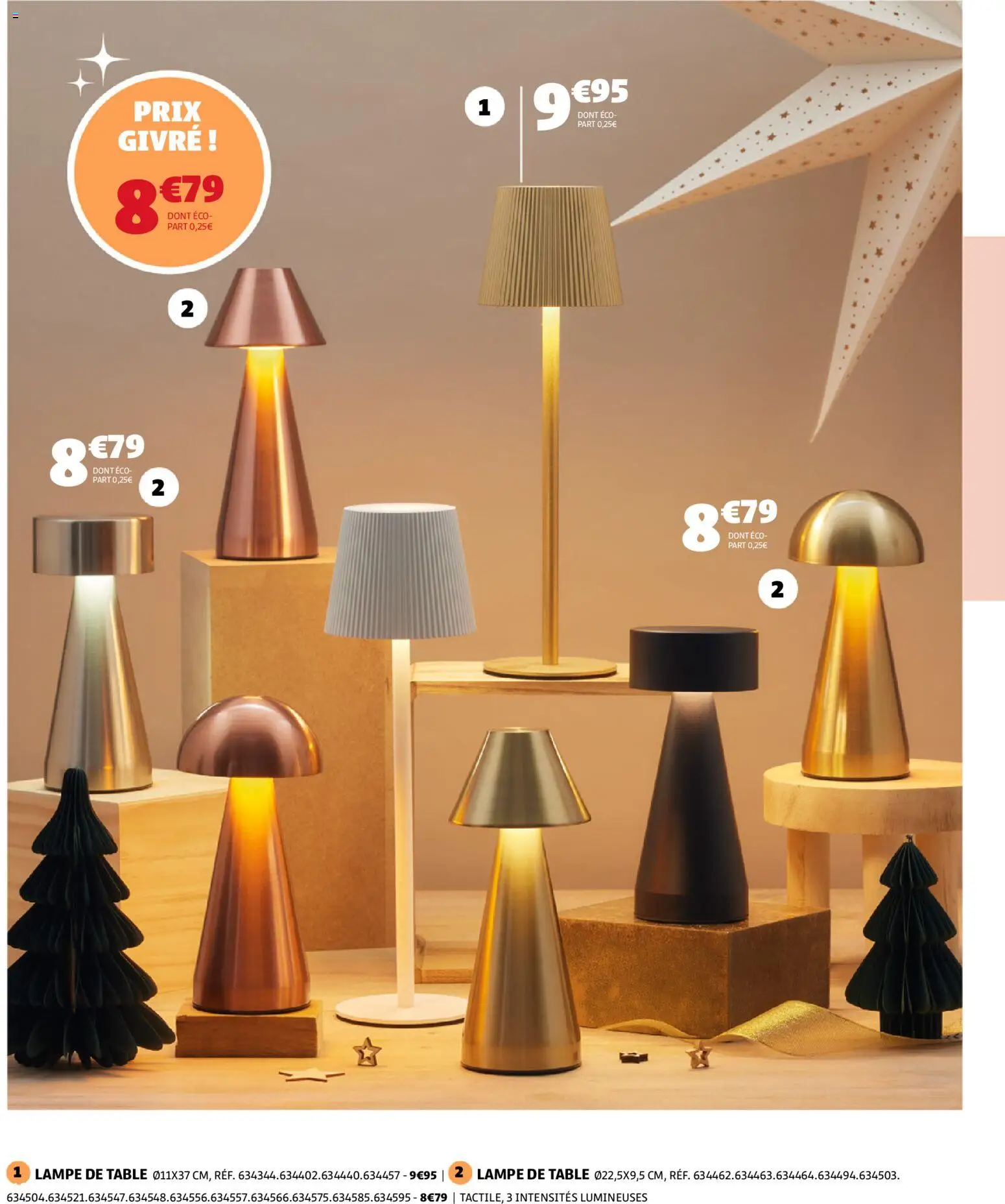 {H1} | Page: 12 | Produits: Table, Lampe