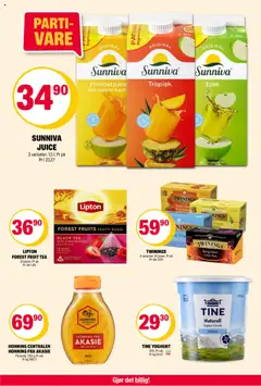 Forhåndsvisning av Coop Extra kundeavis gyldig fra 20.10.2025 | Side: 11 | Produkter: Sistem desktop, Yoghurt, Juice, Te