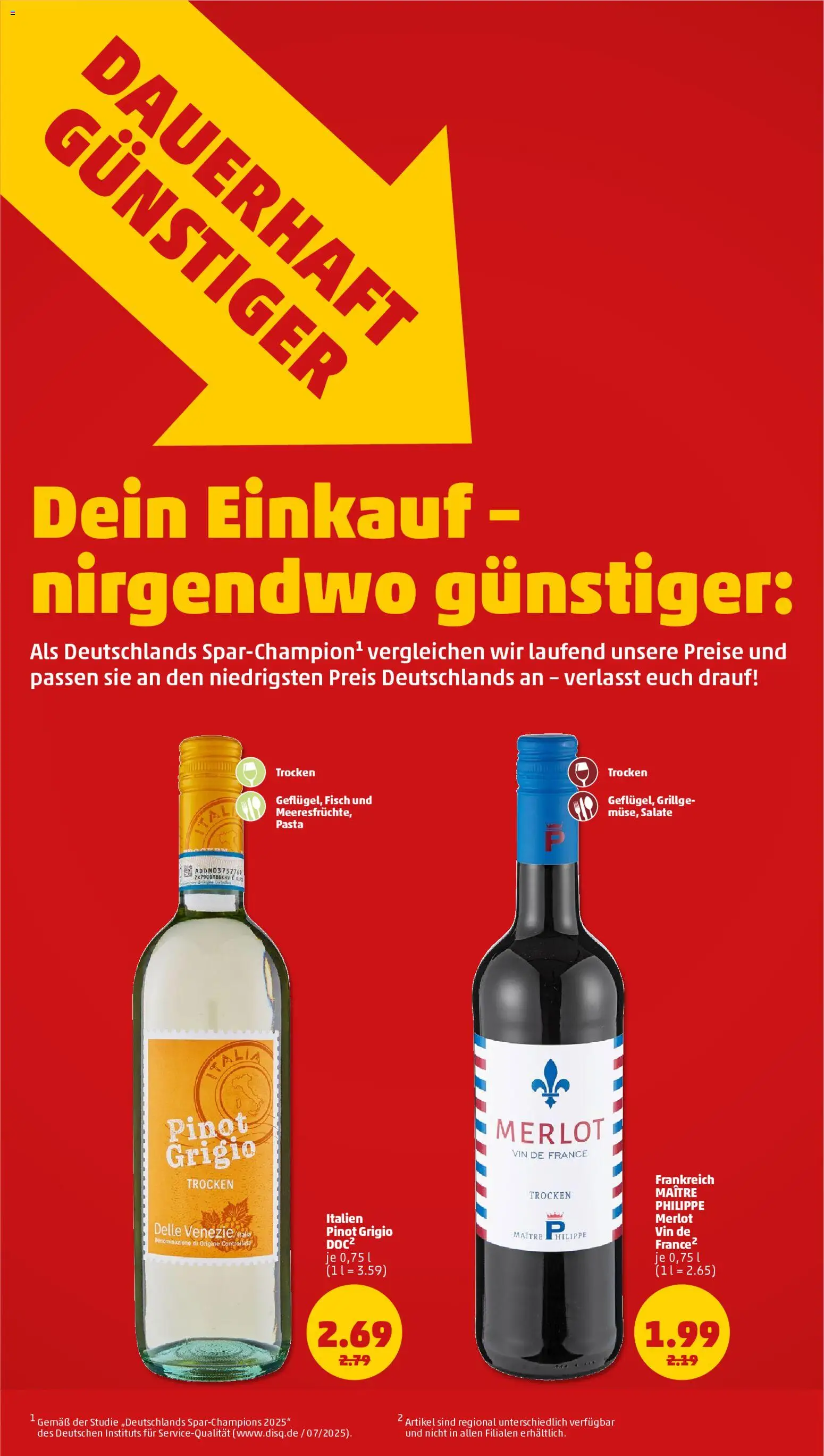 Penny Prospekt 	 – gültig ab 30.03.2026 | Seite: 2 | Produkte: Merlot, Fisch, Pasta