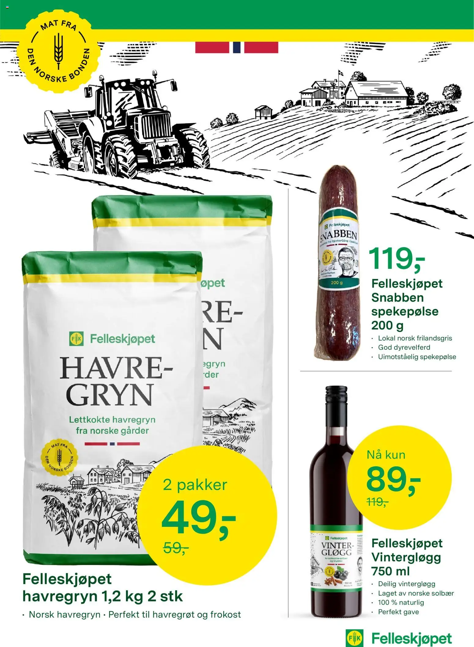 {H1} | Side: 8 | Produkter: Trappstege, Havregryn, Solbær, Ватні диски