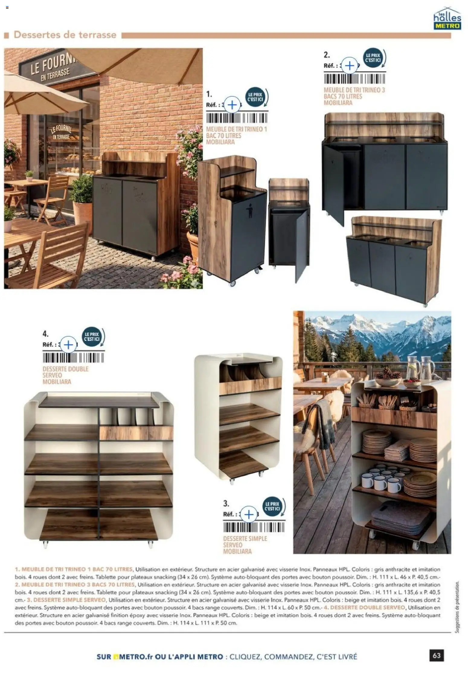 {H1} | Page: 63 | Produits: Meuble, Tablette, Portes, Livre