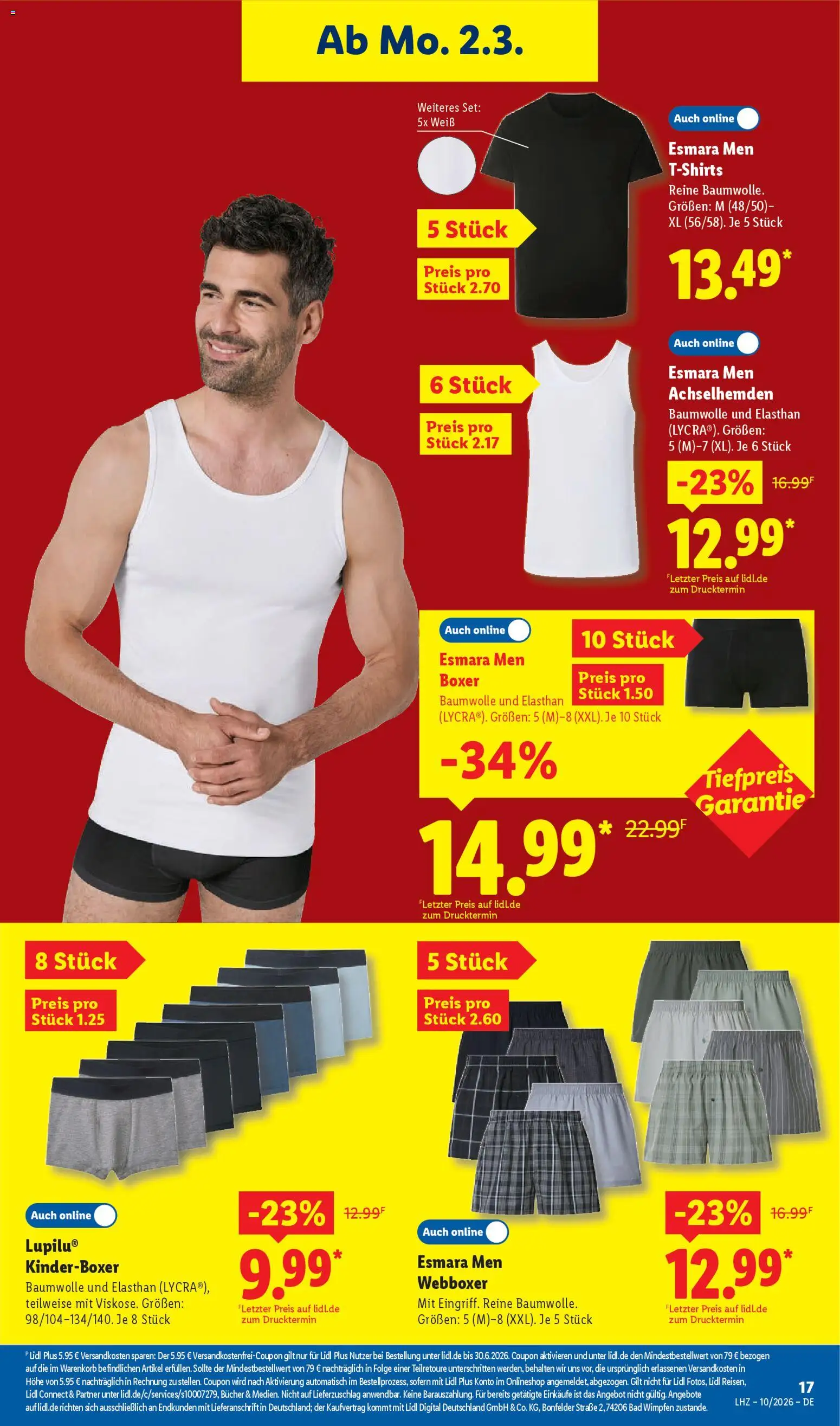 Lidl Prospekt Trier-West – gültig ab 02.03.2026 | Seite: 35 | Produkte: Bad, Boxer