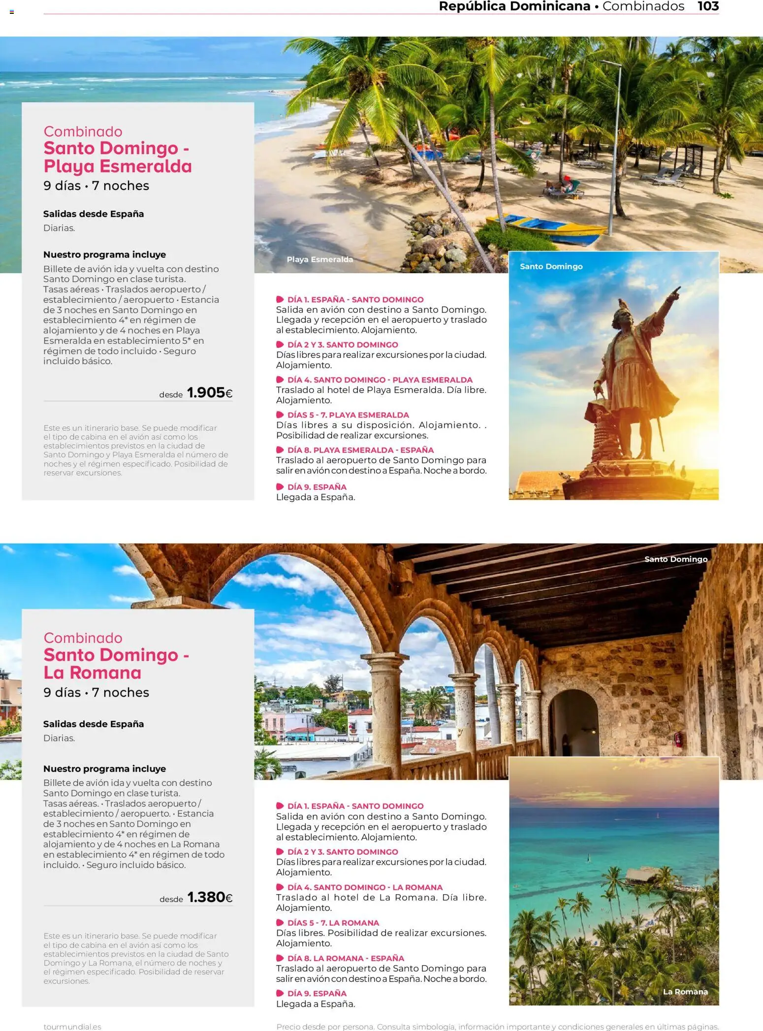 Viajes El Corte Inglés Norteamérica y Caribe │ válido desde el 01.01.2026 | Página: 103