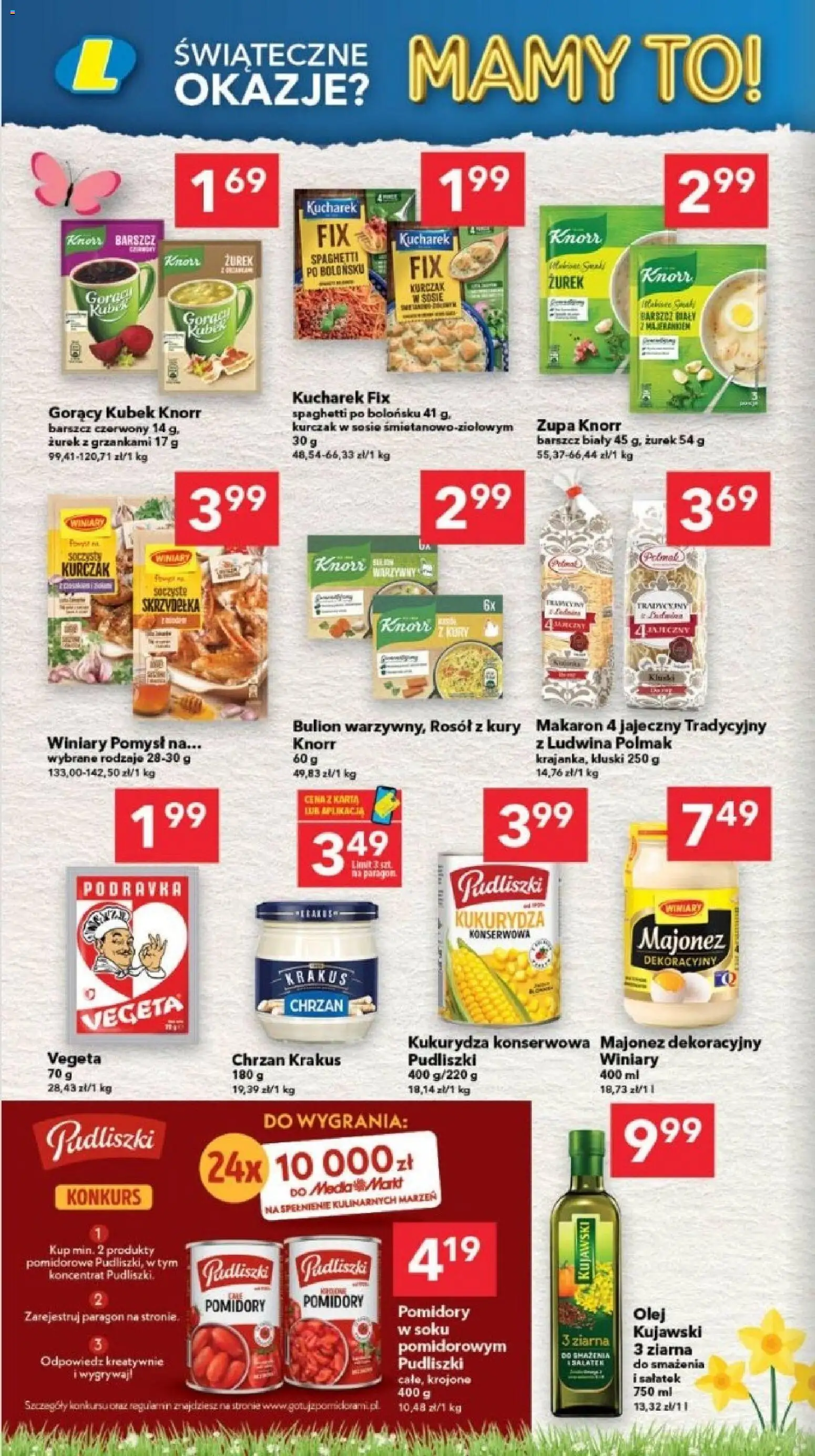 Lewiatan gazetka - Bydgoszcz od 12.03.2026 | Strona: 8 | Produkty: Barszcz, Zupa, Olej, Makaron