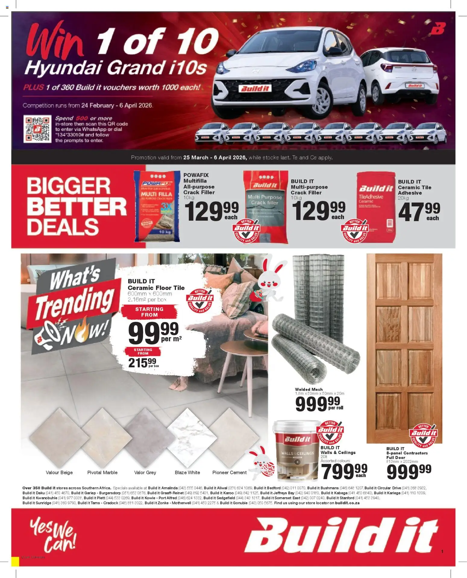 New Build It catalogue – valid from 25.03.2026 | Page: 1