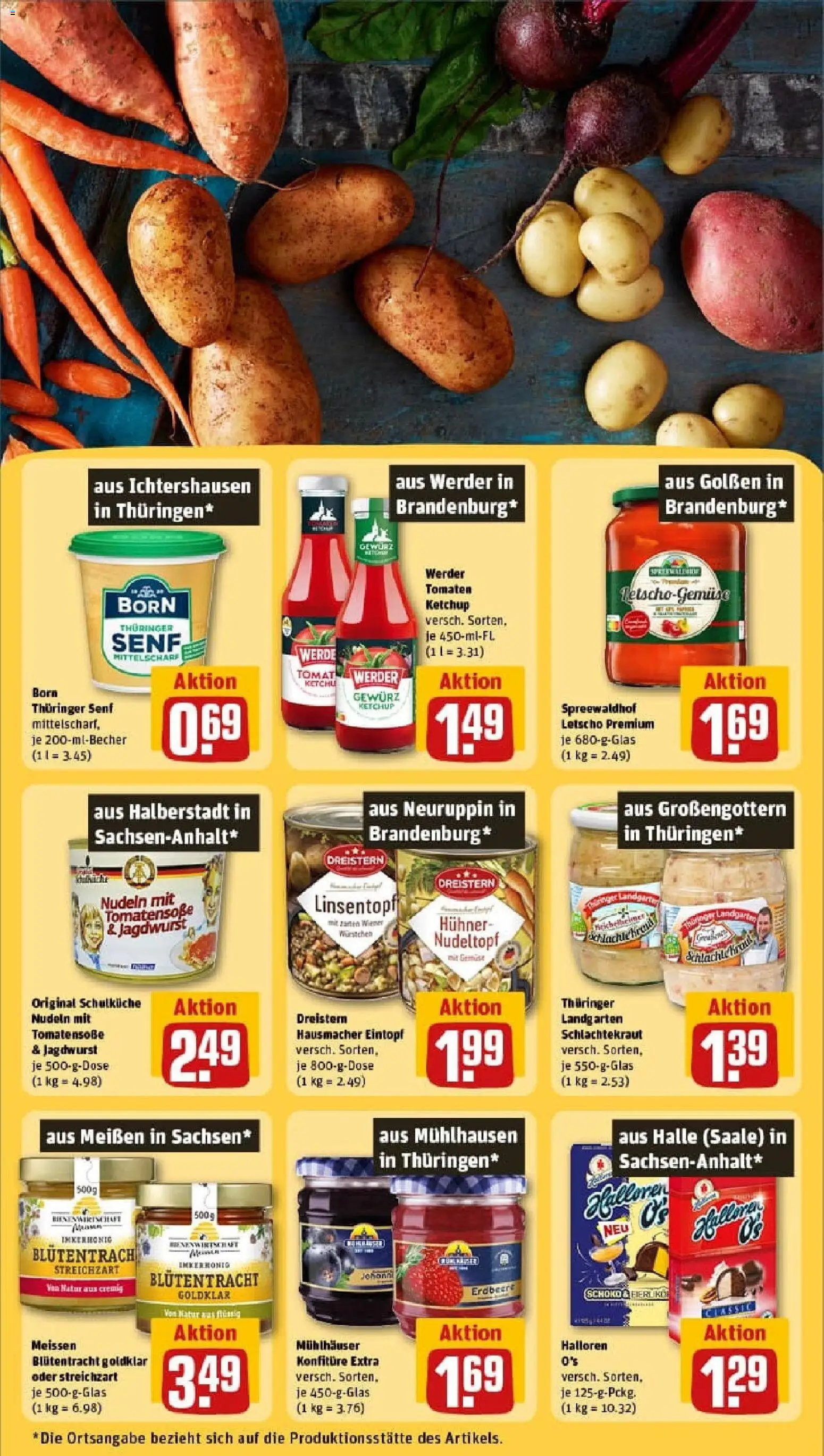 Rewe prospekt Leipzig / Stötteritz	 – gültig ab 26.10.2025 | Seite: 29 | Produkte: Tomaten, Pasta, Nudeln, Ketchup