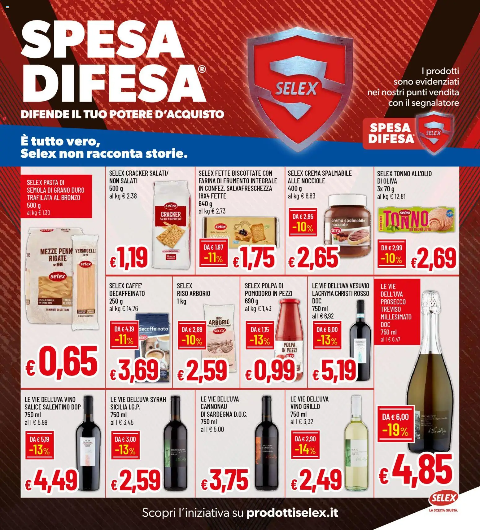 Volantino Galassia del 15.01.2026 | Pagina: 15 | Prodotti: Crema, Pomodoro, Farina, Fette biscottate