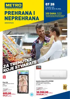 Metro katalog  - pregled Metro kataloga - važi od 19.03.2026