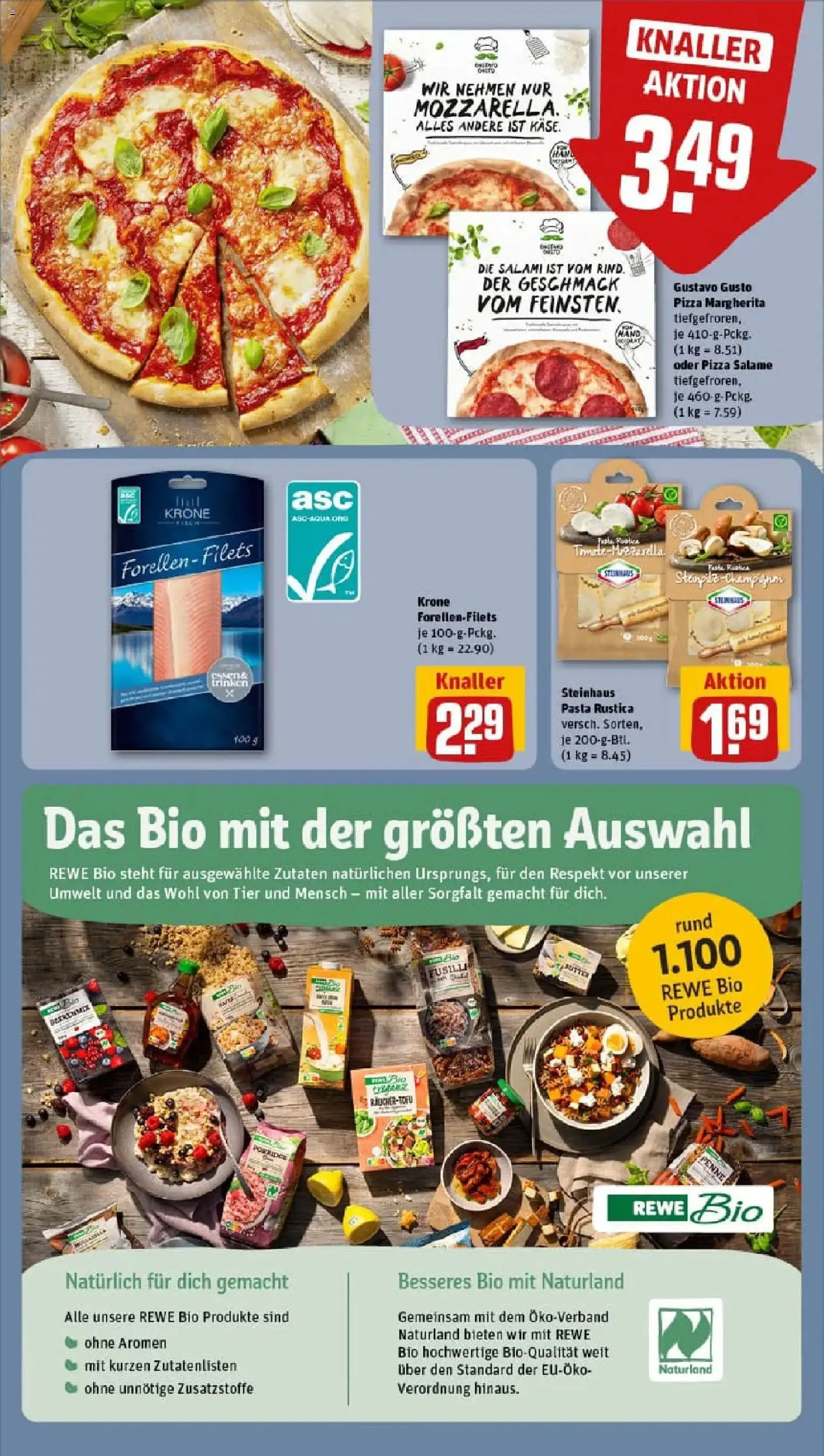 Rewe prospekt Rethem/Aller	 – gültig ab 29.12.2025 | Seite: 14 | Produkte: Gustavo gusto, Pasta, Salami, Pizza