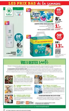  | Page: 20 | Produits: Couches, Œufs, Pain, Bière