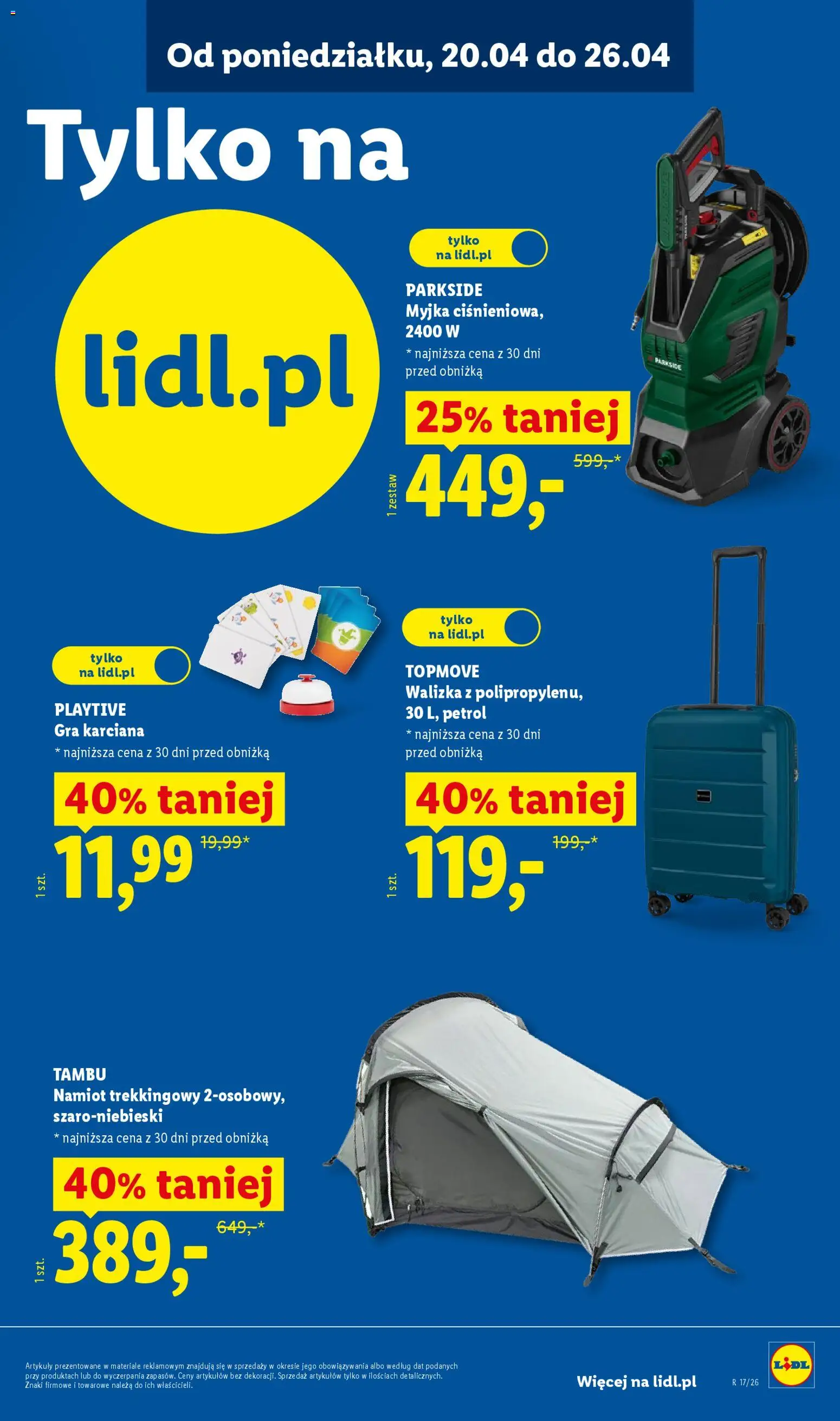 Lidl Polsko katalog od 20.04.2026 | Strana: 23 | Produkty: Parkside