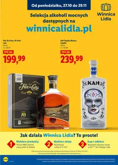 Pogląd oferty "Kah Tequila Blanco, tequila, 700 ml" - ważna od 27.10.2025 | Strona: 30
