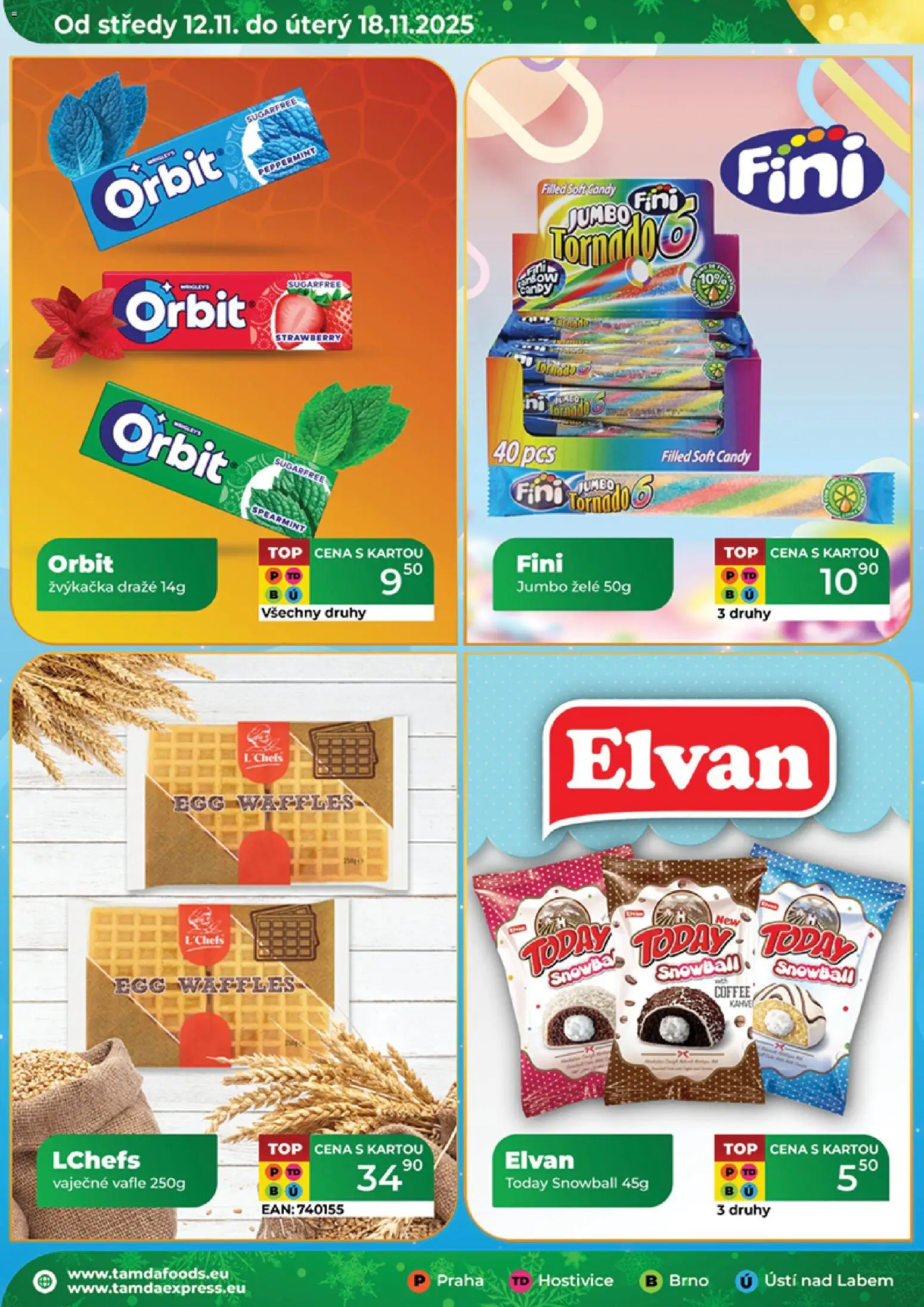 Tamda Foods leták od 12.11.2025 | Strana: 8 | Produkty: Vafle