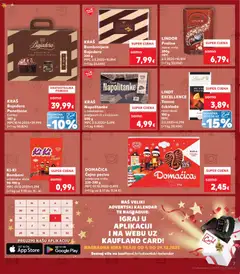 KRAŠ Bajadera Panettone Combo, Bajadera Panettone Combo 787 g - Pregled kataloga iz trgovine Kaufland, vrijedi od 17.12.2025 | Stranica: 7