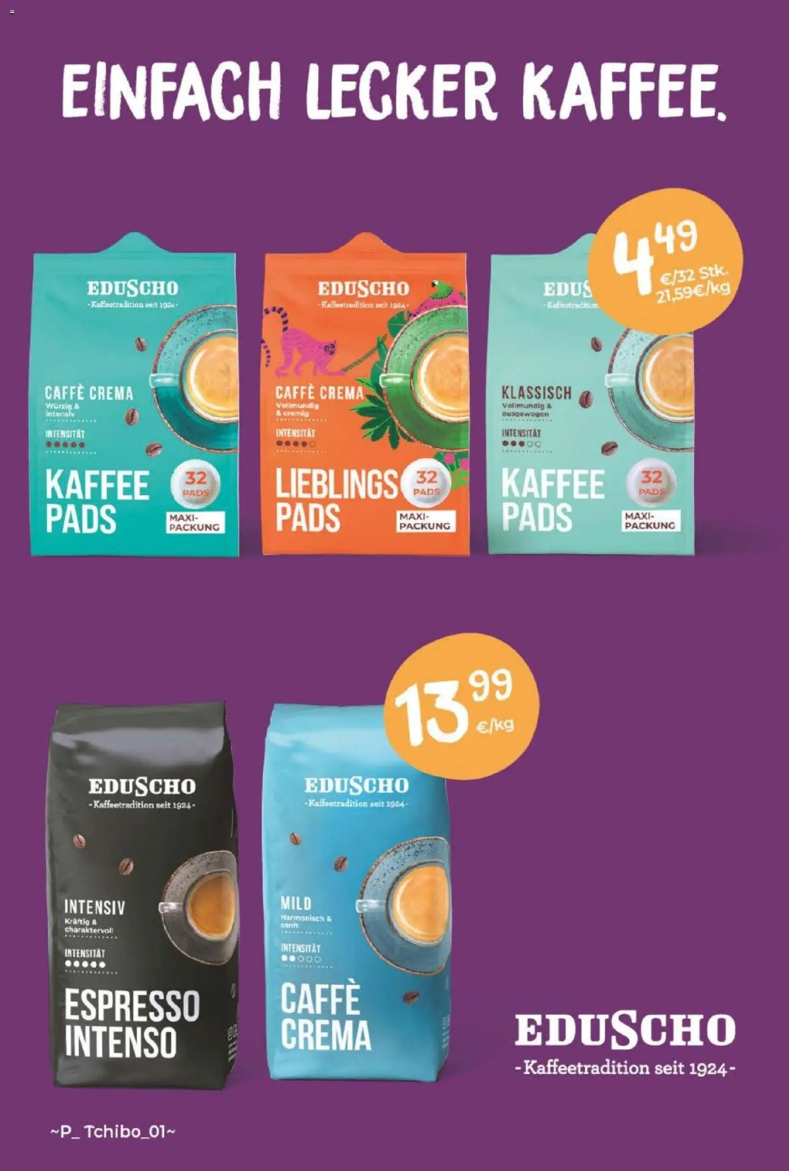 NP Discount Prospekt – gültig ab 28.12.2025 | Seite: 13 | Produkte: Kaffee, Eduscho