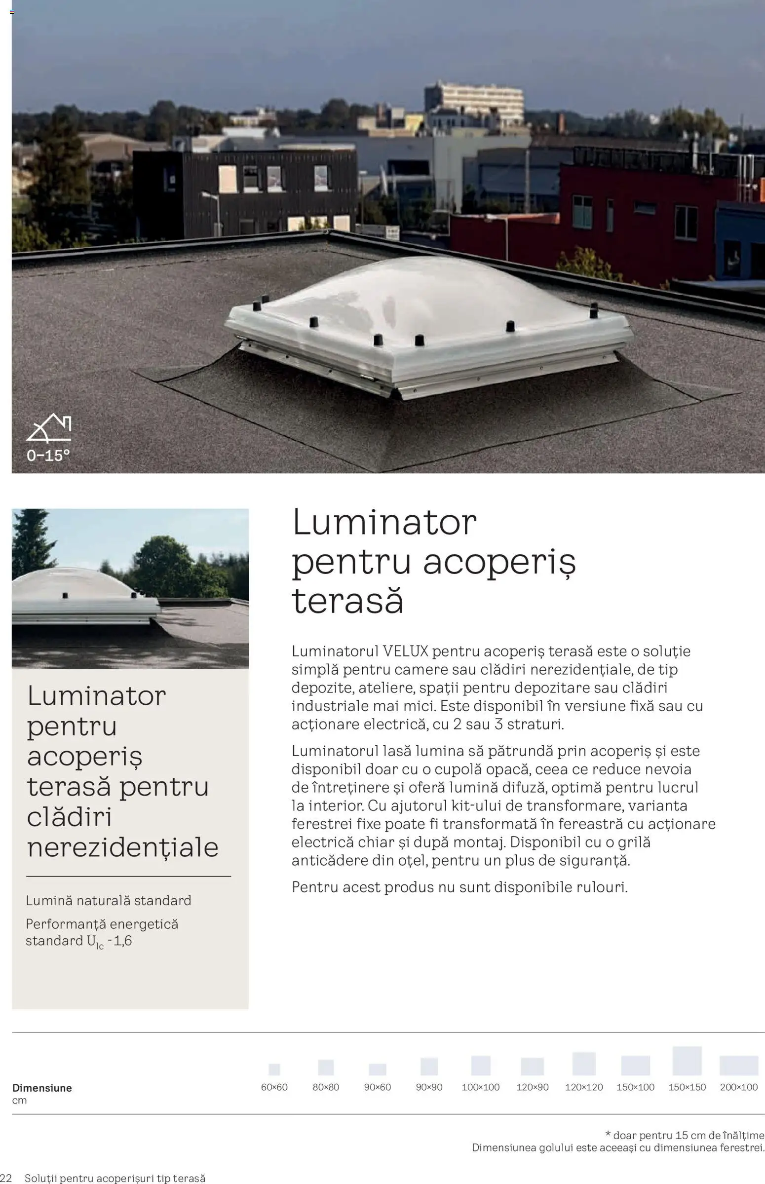 Noul catalog Velux – valabil de la 03.02.2026 | Pagină: 22 | Produse: Tavuk suyu, Fereastră