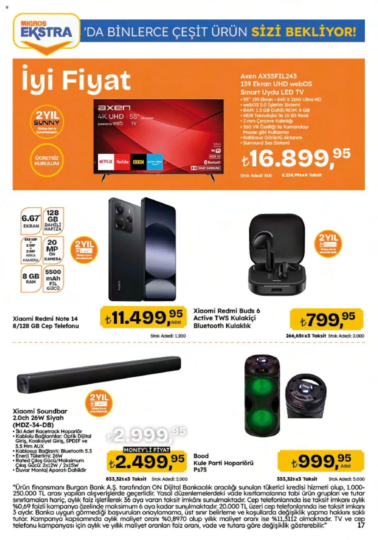 Migros Katalog - Migroskop - 26.06.2025 tarihinden itibaren geçerlidir | Sayfa: 103 | Ürünler: TV, Kulaklık, Uydu, Hoparlör